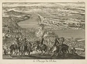 1671 Prints: Louis XIV Crosses Rhine