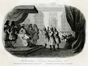 Ambassadors Prints: Louis Xiv / Siamese Visit
