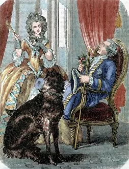 Comtesse Collection: Louis XV (1710-1774). King of France (1715-1774) and Marie J