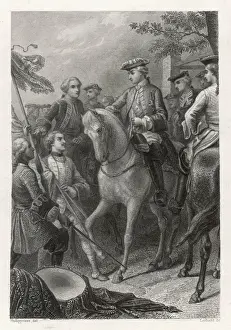 Fontenoy Prints: Louis XV at Fontenoy