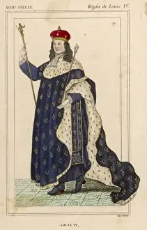 1774 Prints: Louis XV (Robed, Etc)