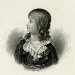 New Images July 2023 Prints: Louis XVII, titular King of France, son of Louis XVI