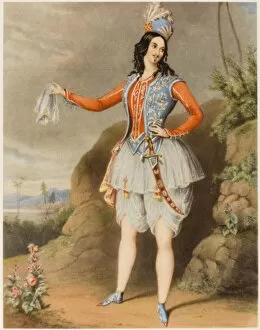 Transvestism Collection: Louisa Fairbrother / 1845