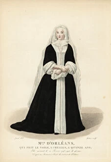 Abbess Gallery: Louise Adelaide d Orleans, later Abbess of