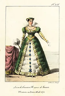 1575 Prints: Louise of Lorraine, Queen of France, 1575