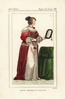 Louise Motier de Lafayette, 1618-1665, French courtier Louise Motier de Lafayette, 1618-1665, French courtier