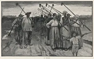 Twilight Prints: Louisiana Sugar Workers