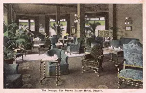 Denver Prints: Lounge of Brown Palace Hotel, Denver, Colorado, USA