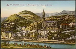 Grotto Prints: Lourdes Circa 1900