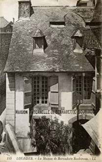 Visions Collection: Lourdes, France - Bernadette Soubirous house