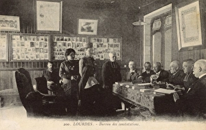 Lourdes, France - Bureau des constatations