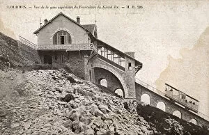 Frances Gallery: Lourdes, Frances - Funicular Railway - Grand Jer