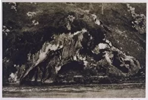 Soubirous Gallery: Lourdes Grotto in 1858