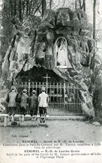 Kemmel Prints: Lourdes Grotto, Kemmel, West Flanders