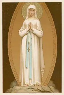 Bernadette Prints: Lourdes / Image of Mary