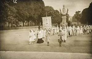 Lourdes - Religious procession