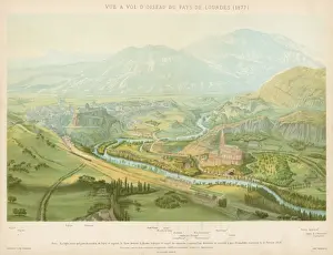 Obtaining Prints: Lourdes / View in 1877