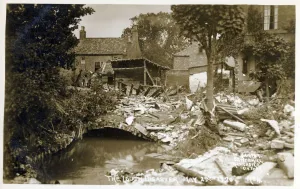 Flooding Prints: The Louth flood of 1920 or Louth cloud-burst was the severe flash flooding in