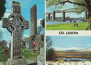 Multi View Prints: Co Louth, Multi-View (Celtic cross), Republic of Ireland