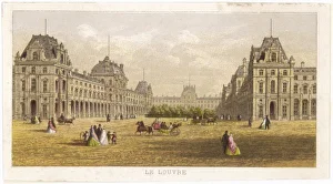 Prefer Collection: Louvre Exterior 1860