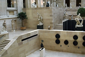 Images Dated 11th April 2008: Louvre Museum. French sculpture. Paris. France