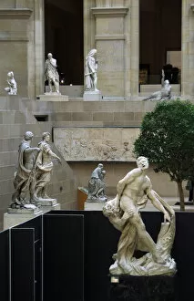Images Dated 11th April 2008: Louvre Museum. French sculpture. Paris. France
