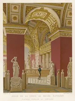 Musee Prints: The Louvre, Paris