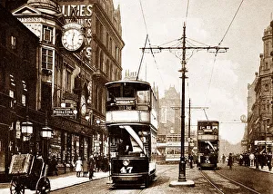 Lower Briggate, Leeds early 1900s
