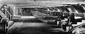 1799 Prints: The Lower Deck of HMS Foudroyant