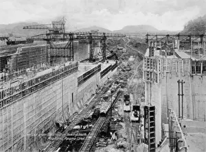 Lower Prints: Lower lock under construction