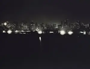 Imeche Prints: Lower N. York, night 1904