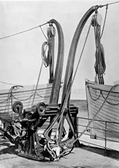 27th Prints: Lowering the Titanic life boats