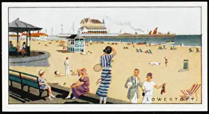 Lowestoft - 1920s cigarette card