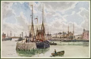 England Collection: Lowestoft Harbour