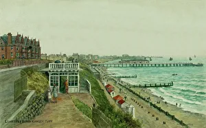 Lowestoft, Suffolk, viewed from Kirkley Cliff