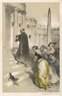 Jesuits Prints: Loyola and Courtesans