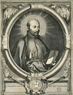 Religions Collection: Loyola, Saint Ignacius of (1491-1556). Spanish religious