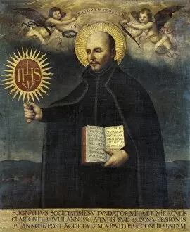 Jesuit Collection: Loyola, Saint Ignacius of (1491-1556). Spanish