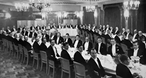 Chandeliers Prints: Lrb Formal Dinner 1938