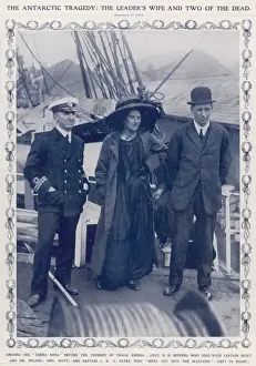 Terra Prints: Lt. Bowers, Mrs. Scott and Captain Oates aboard Terra Nova