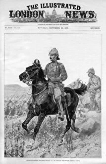 Images Dated 9th December 2016: Lt. -Gen. Sir George White, V. C. on horseback