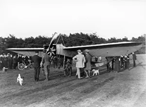 Bleriot Prints: Lt Reginald A Cammells Bleriot XXI at Aldershot