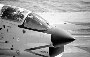 Identical Gallery: LTV F-8FN Crusader cockpit close-up
