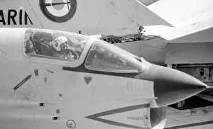 LTV F-8FN Crusader cockpit close-up
