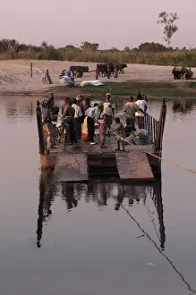 Luanginga River Ferry - Kalabo