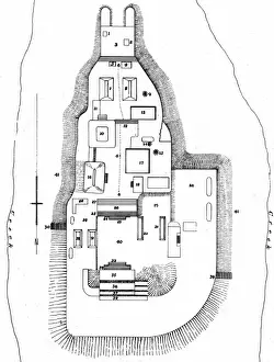 Lubaantun archaeology - reconstruction of the citadel