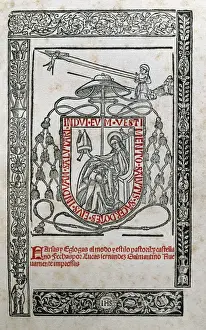 Fernandez Prints: Lucas Fernandez (c. 1474-1542). Spanish dramatist and musici