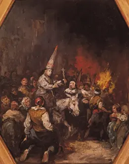 Velazquez Prints: LUCAS VELAZQUEZ, Eugenio (1817-1870). Damned