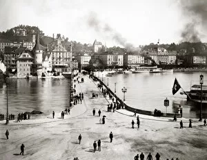 Lucerne, Switzerland, circa 1890 (Giorgio Sommer)