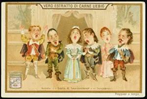 1835 Prints: Lucia - the Sextet